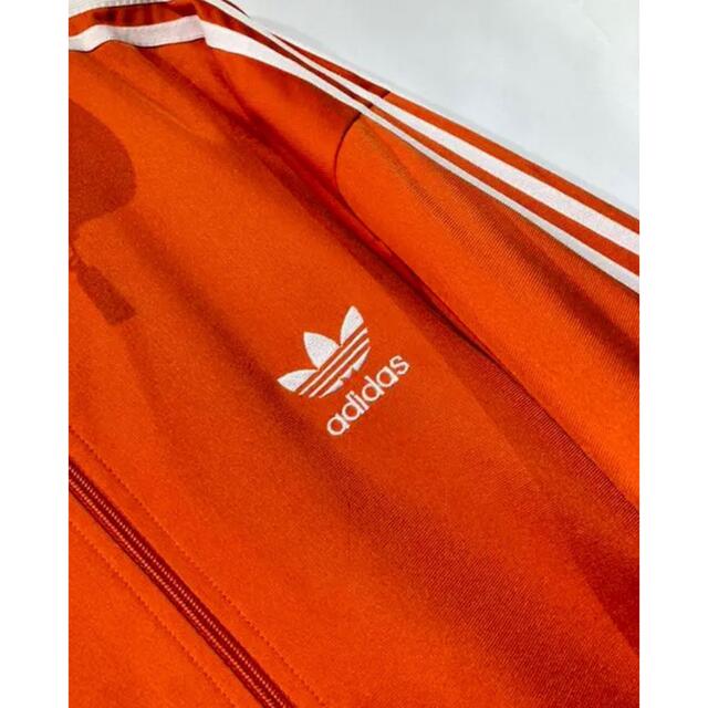 adidas(アディダス)のadidas /アディダス　80s90s トラックジャケット　オレンジホワイト メンズのトップス(ジャージ)の商品写真