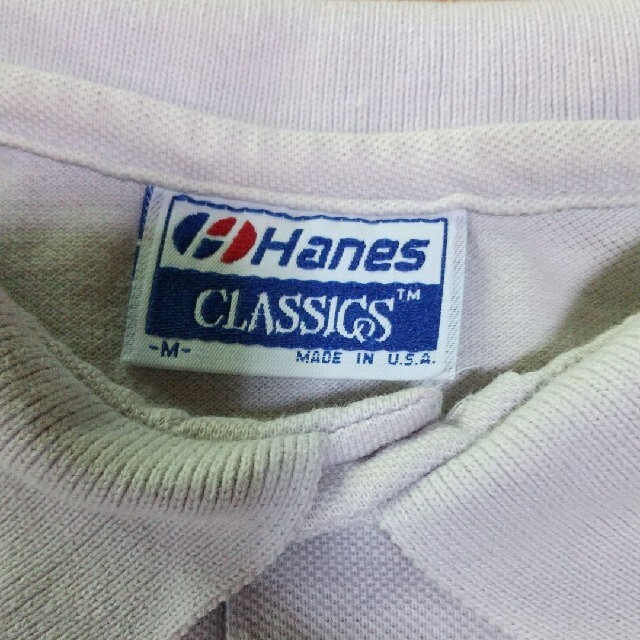 Hanes(ヘインズ)のアメリカ製Hanesポロシャツ値下げ！ メンズのトップス(ポロシャツ)の商品写真