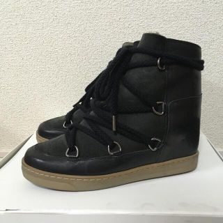 イザベルマラン(Isabel Marant)のISABEL MARANT ムートンライニング スノーブーツ(スニーカー)