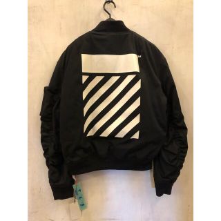 オフホワイト(OFF-WHITE)の新品未使用 22SS OFF-WHITE Virgil Abloh  MA-1(フライトジャケット)