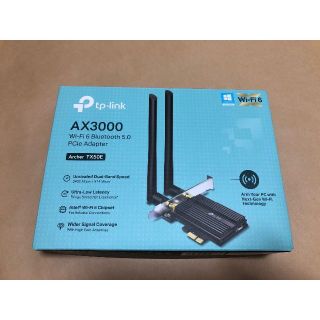 tp-link Archer TX50E AX3000 PCIe アダプター(PC周辺機器)