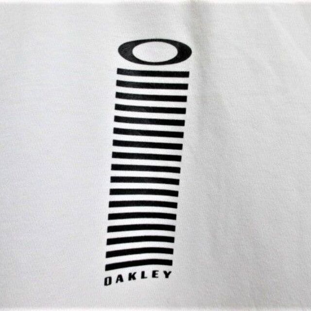 Oakley(オークリー)の☆OAKLEY オークリー ロゴ プリン Tシャツ 半袖/メンズ/Ｍ☆ホワイト メンズのトップス(Tシャツ/カットソー(半袖/袖なし))の商品写真