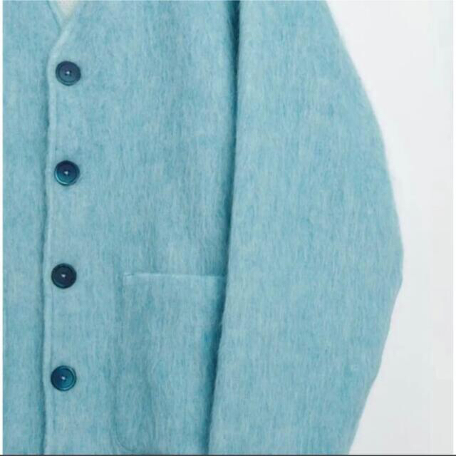 【OUR LEGACY】 CARDIGAN　BABY BLUE MOHAIR