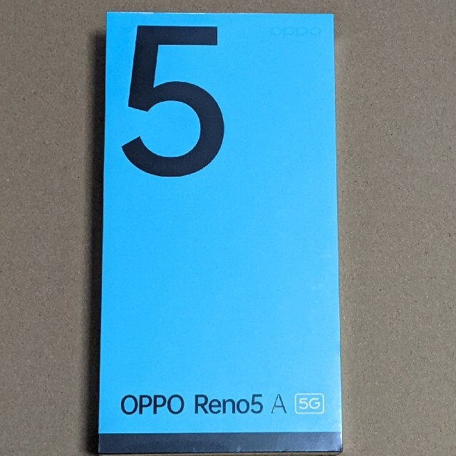 OPPO Reno5 A シルバーブラック SIMフリー eSIM対応 未開封