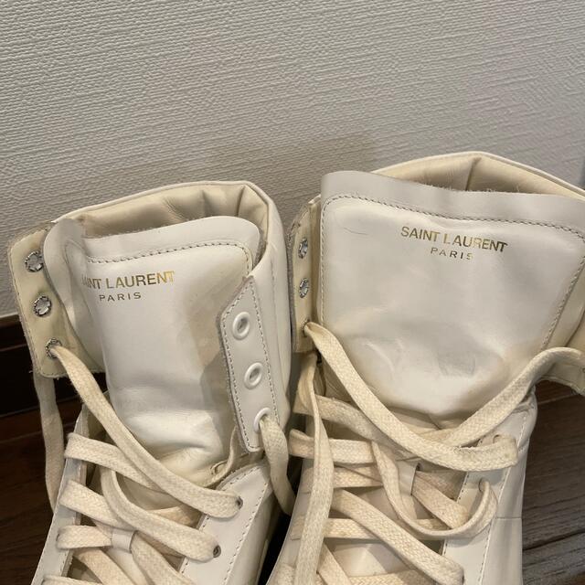 SAINT LAURENT - サンローラン ハイカットスニーカーの通販 by SAINT LAURENT - サンローラン ハイカットスニーカーの通販 by