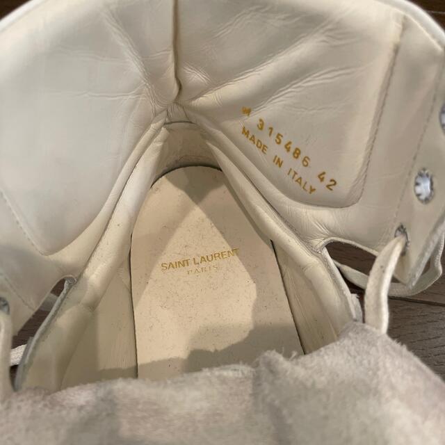 SAINT LAURENT - サンローラン ハイカットスニーカーの通販 by SAINT LAURENT - サンローラン ハイカットスニーカーの通販 by