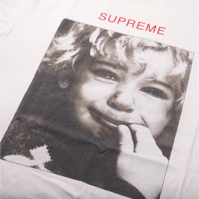 Supreme - Crybaby Tee　白Lクライベイビー ティー