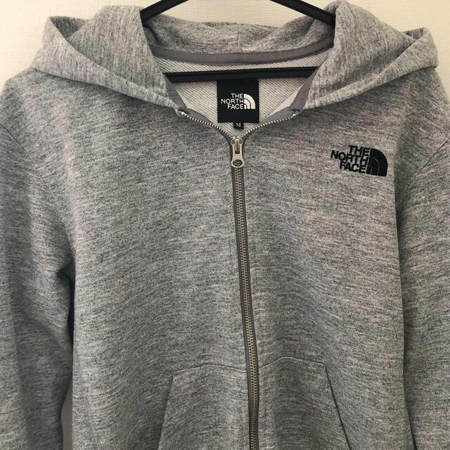 NORTH FACE スクエアロゴ フルジップパーカー M