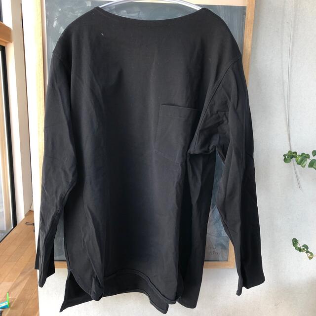 大人気新品  COMOLI ボートネックシャツ　サイズ3 COMOLI - Tシャツ+カットソー(七分+長袖)