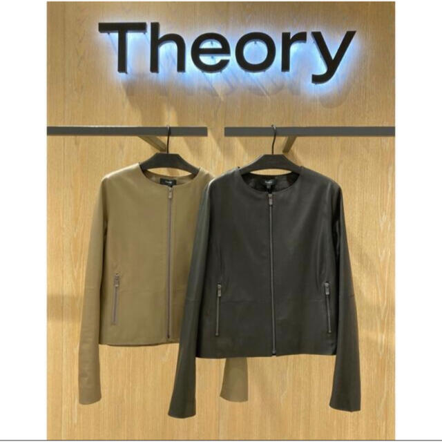 theory - Theory 21ss ノーカラーレザージャケットの通販 by yu♡'s