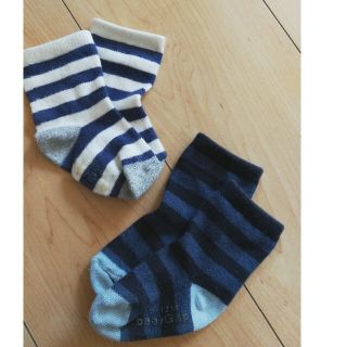 ベビーギャップ(babyGAP)の【babyGAP】靴下　6~12か月　二足セット(靴下/タイツ)