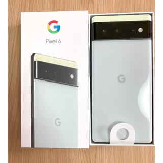 グーグルピクセル(Google Pixel)の【新品未使用】Google Pixel 6   水色　128GB (スマートフォン本体)