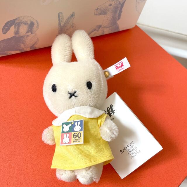 ミッフィー☆新品　ミッフィー×シュタイフ　miffy 60周年記念　ぬいぐるみ