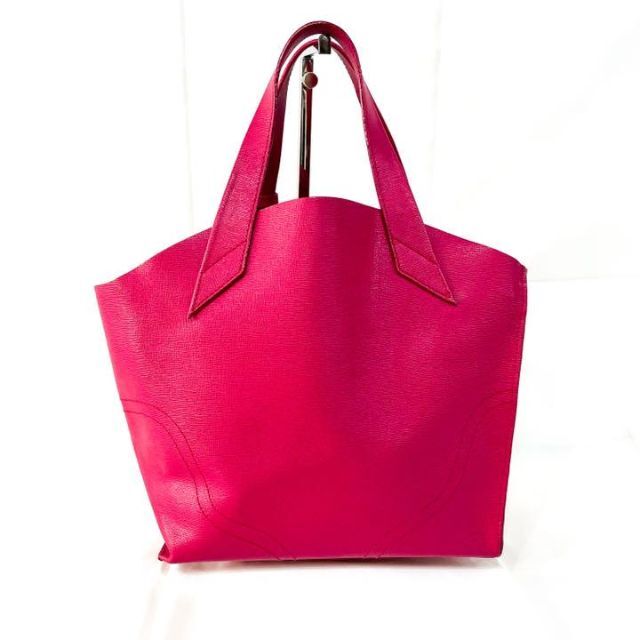 美品 FURLA ハンドバッグ トートバッグ チャーム付き フルラ