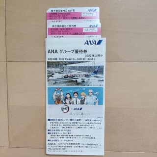 エーエヌエー(ゼンニッポンクウユ)(ANA(全日本空輸))のANA 株主優待券2枚(航空券)
