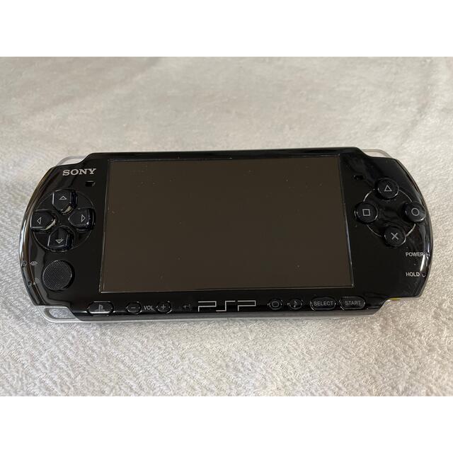 PlayStation Portable(プレイステーションポータブル)のPSP-3000  ピアノブラック エンタメ/ホビーのゲームソフト/ゲーム機本体(携帯用ゲーム機本体)の商品写真