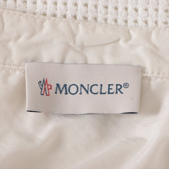 MONCLER(モンクレール)のモンクレール  ポリエステル×レーヨン S ホワイト レディース カーディ レディースのトップス(カーディガン)の商品写真