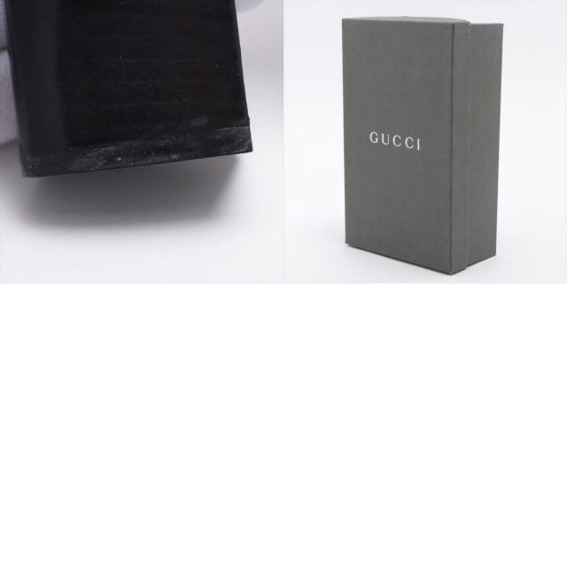 Gucci(グッチ)のグッチ  レザー 37C ブラック レディース パンプス レディースの靴/シューズ(ハイヒール/パンプス)の商品写真