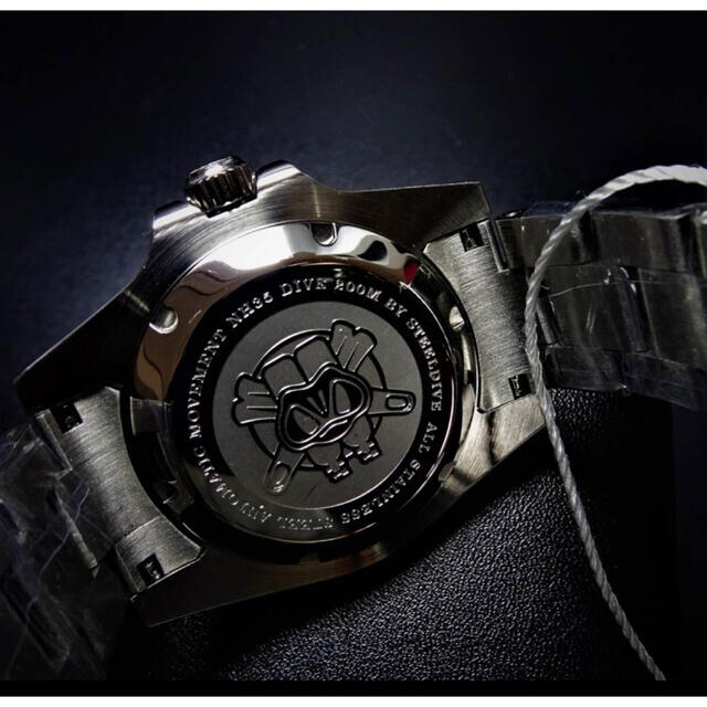 SEIKO(セイコー)のSteelDiveセイコーnh35自動機械式ダイバーズ メンズの時計(腕時計(アナログ))の商品写真