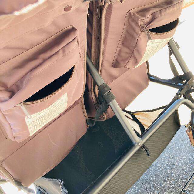【最終値下げ】Air Buggy エアバギー ココダブル 双子 レインカバー付き 3