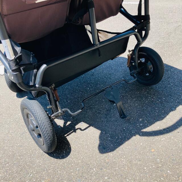 【最終値下げ】Air Buggy エアバギー ココダブル 双子 レインカバー付き 5