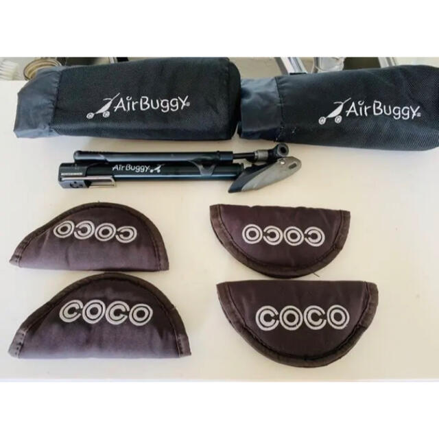 【最終値下げ】Air Buggy エアバギー ココダブル 双子 レインカバー付き 6