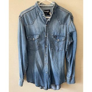 ラングラー(Wrangler)のwrangler 80s USA製　デニムシャツ　70127MWリメイク　(シャツ)