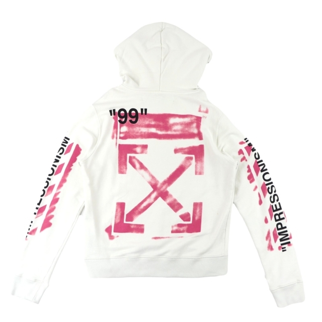 OFF-WHITE(オフホワイト)のOFF-WHITE 19SS DIAG STENCIL HOODIE パーカー メンズのトップス(パーカー)の商品写真