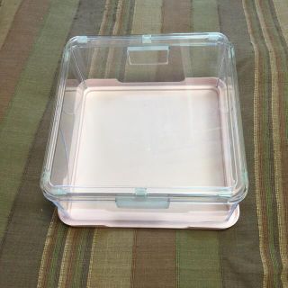 折り畳み式　ケーキケース　プラスチック(調理器具)