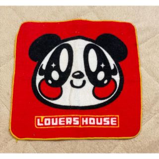 ラバーズハウス(LOVERS HOUSE)の【レア商品】ラバーズハウス　ハンドタオル　ハンカチ　(キャラクターグッズ)