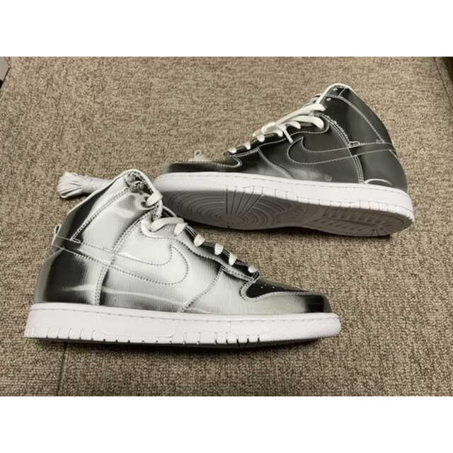 NIKE(ナイキ)のCLOT × Nike Dunk High "Silver/Flux" メンズの靴/シューズ(スニーカー)の商品写真