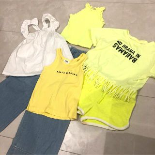 ザラキッズ(ZARA KIDS)のZARAKIDS♡夏服6点セット♡116cm(Tシャツ/カットソー)