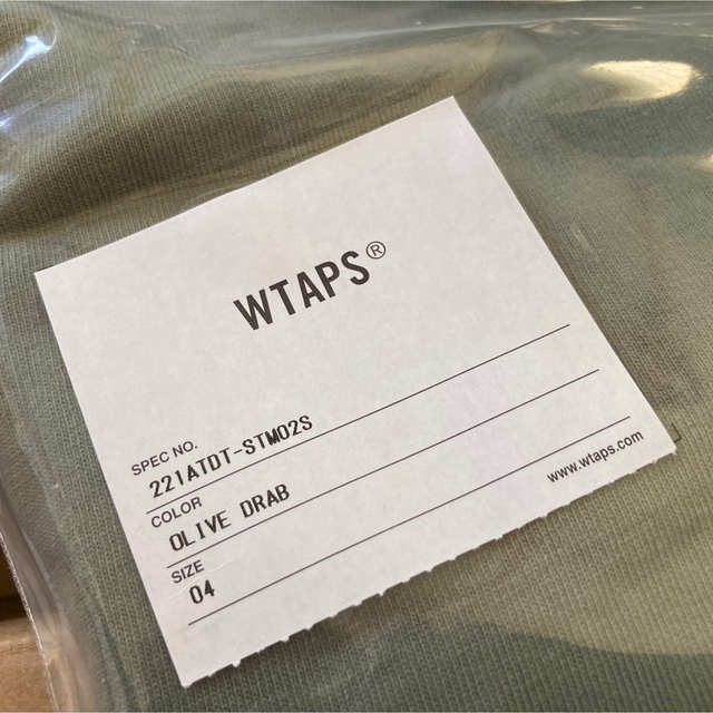 W)taps(ダブルタップス)のWTAPS  22SS  LOCKER  OLIVE DRAB  XL  新品 メンズのトップス(Tシャツ/カットソー(半袖/袖なし))の商品写真