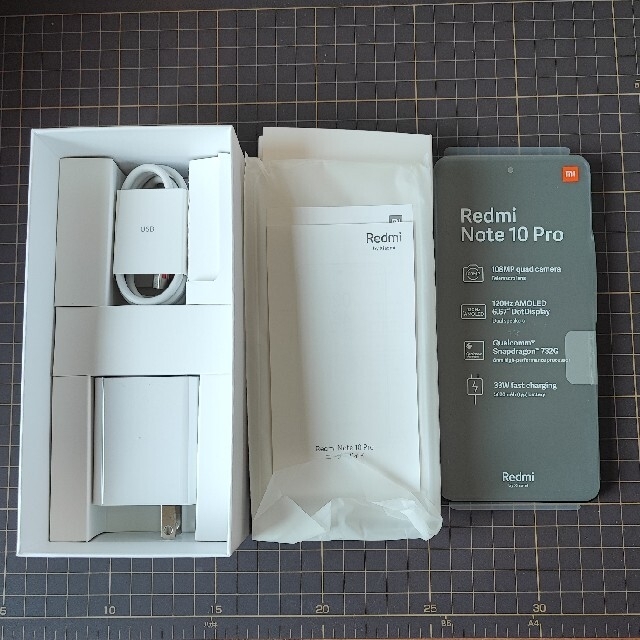 スマートフォン/携帯電話 Xiaomi Redmi Note 10 Pro 6+128GB オニキス