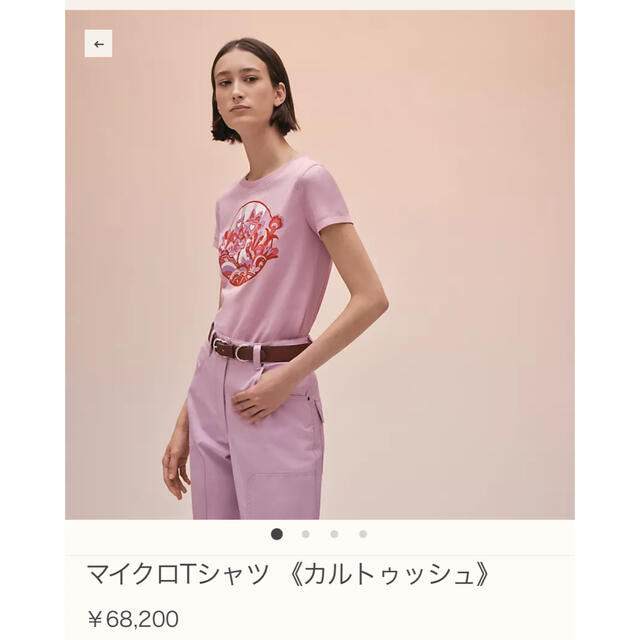 大人気2023 全新未使用エルメス マイクロTシャツ 《カルトゥッシュ》の