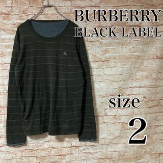 バーバリーブラックレーベル(BURBERRY BLACK LABEL)のBURBERRY BLACK LABEL Tシャツ カットソー レイヤード風 2(Tシャツ/カットソー(七分/長袖))