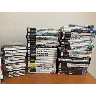 プレイステーション2(PlayStation2)のゲームソフト　まとめ売り(家庭用ゲームソフト)