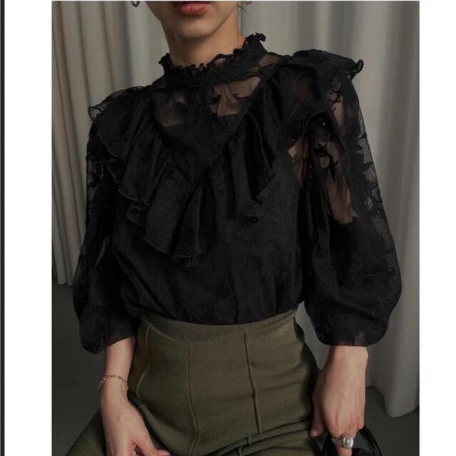 名古屋限定✨‼️AMERI❤️LADY UNUSUAL LACE BLOUSE | フリマアプリ ラクマ