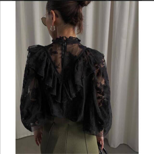 名古屋限定✨‼️AMERI❤️LADY UNUSUAL LACE BLOUSE