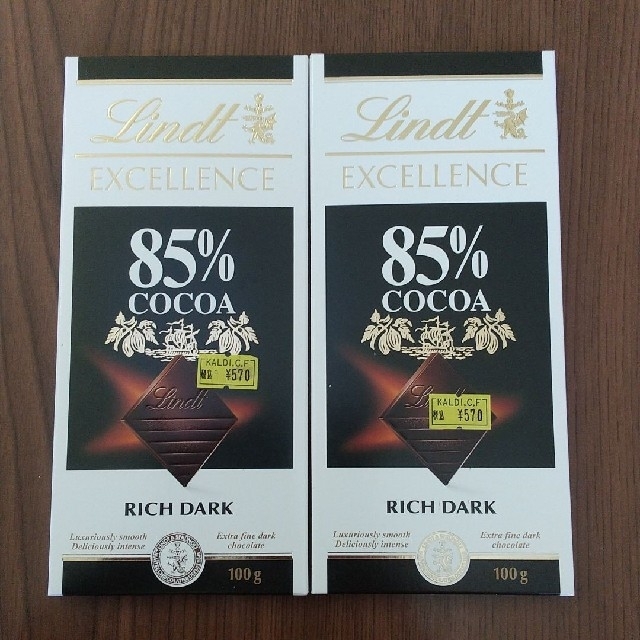 Lindt(リンツ)の新品未開封リンツ チョコレート[エクセレンス・85%カカオ] 食品/飲料/酒の食品(菓子/デザート)の商品写真
