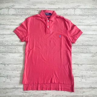 ポロラルフローレン(POLO RALPH LAUREN)のA0012　 ポロ　バイ　ラルフローレン　ポロシャツ　ピンク　ワンポイント(ポロシャツ)