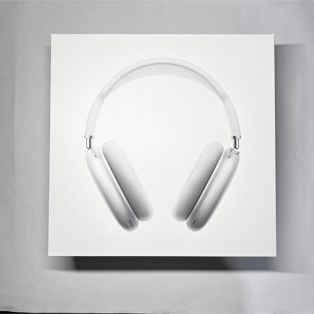 Apple(アップル)のAir Pods Max シルバー スマホ/家電/カメラのオーディオ機器(ヘッドフォン/イヤフォン)の商品写真