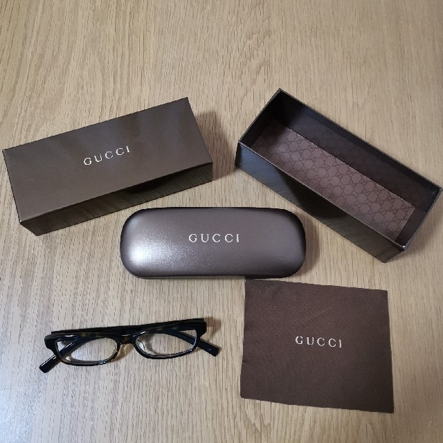 Gucci(グッチ)のGUCCI　グッチ　メガネ度入りレンズ レディースのファッション小物(サングラス/メガネ)の商品写真