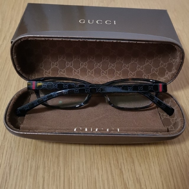 Gucci(グッチ)のGUCCI　グッチ　メガネ度入りレンズ レディースのファッション小物(サングラス/メガネ)の商品写真