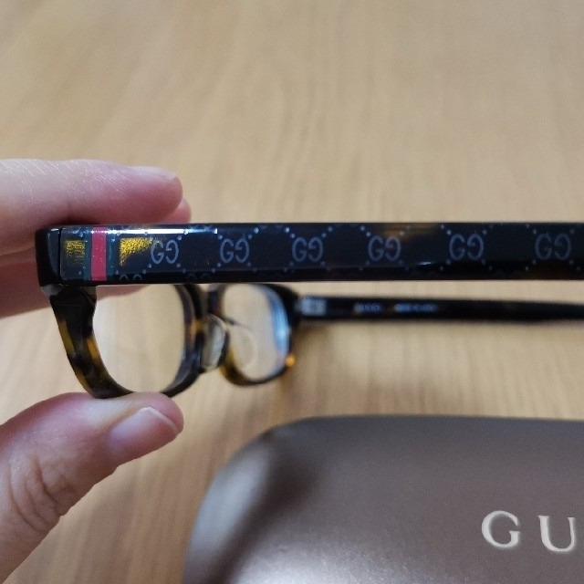 Gucci(グッチ)のGUCCI　グッチ　メガネ度入りレンズ レディースのファッション小物(サングラス/メガネ)の商品写真