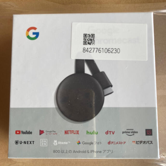 Google - Google Chromecast GA00439-JP クロームキャスト 新品の通販