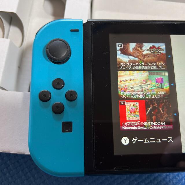 Nintendo Switch(ニンテンドースイッチ)のNintendo Switch 本体 付属品あり エンタメ/ホビーのゲームソフト/ゲーム機本体(家庭用ゲーム機本体)の商品写真