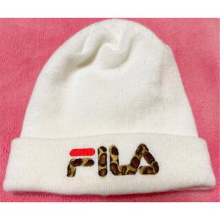 フィラ(FILA)のFILA  ニット帽 ニットキャップ(ニット帽/ビーニー)