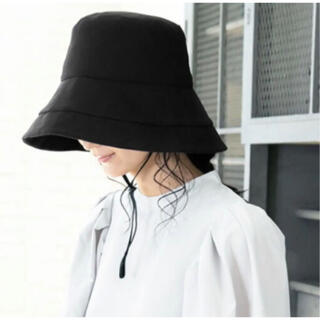 スタディオクリップ(STUDIO CLIP)の新品 紫外線対策 UVカット つば広 帽子 リネンハット バケットハット(ハット)