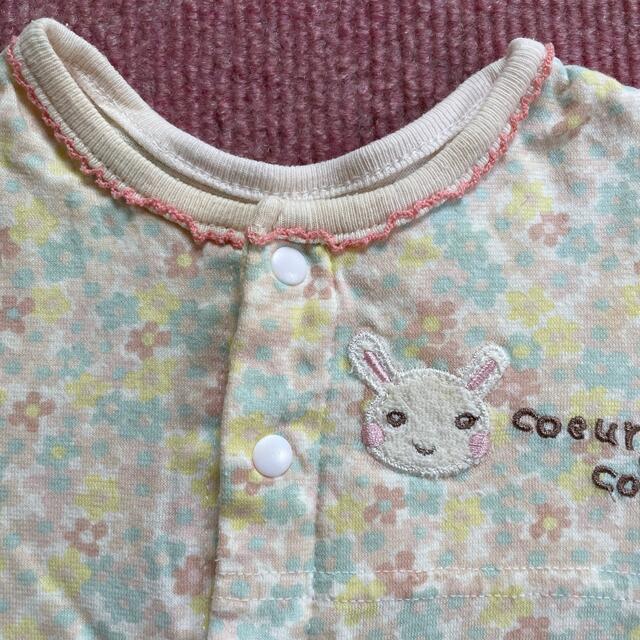 coeur a coeur(クーラクール)のクーラクール　カバーオール キッズ/ベビー/マタニティのベビー服(~85cm)(カバーオール)の商品写真